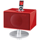 Illustration for article titled Mini GenevaSound iPod Dock Glossy Like a Piano, Red Like Lipstick